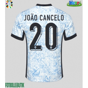 Portugal Joao Cancelo #20 Bortatröja EM 2024 Kortärmad